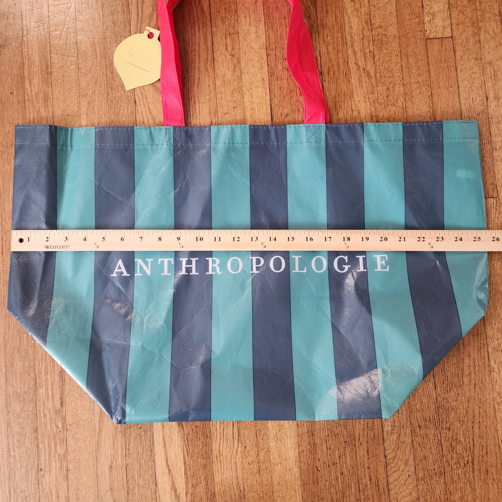 Anthropologie Store holiday Tote Bag reusable 2025 Set of 2