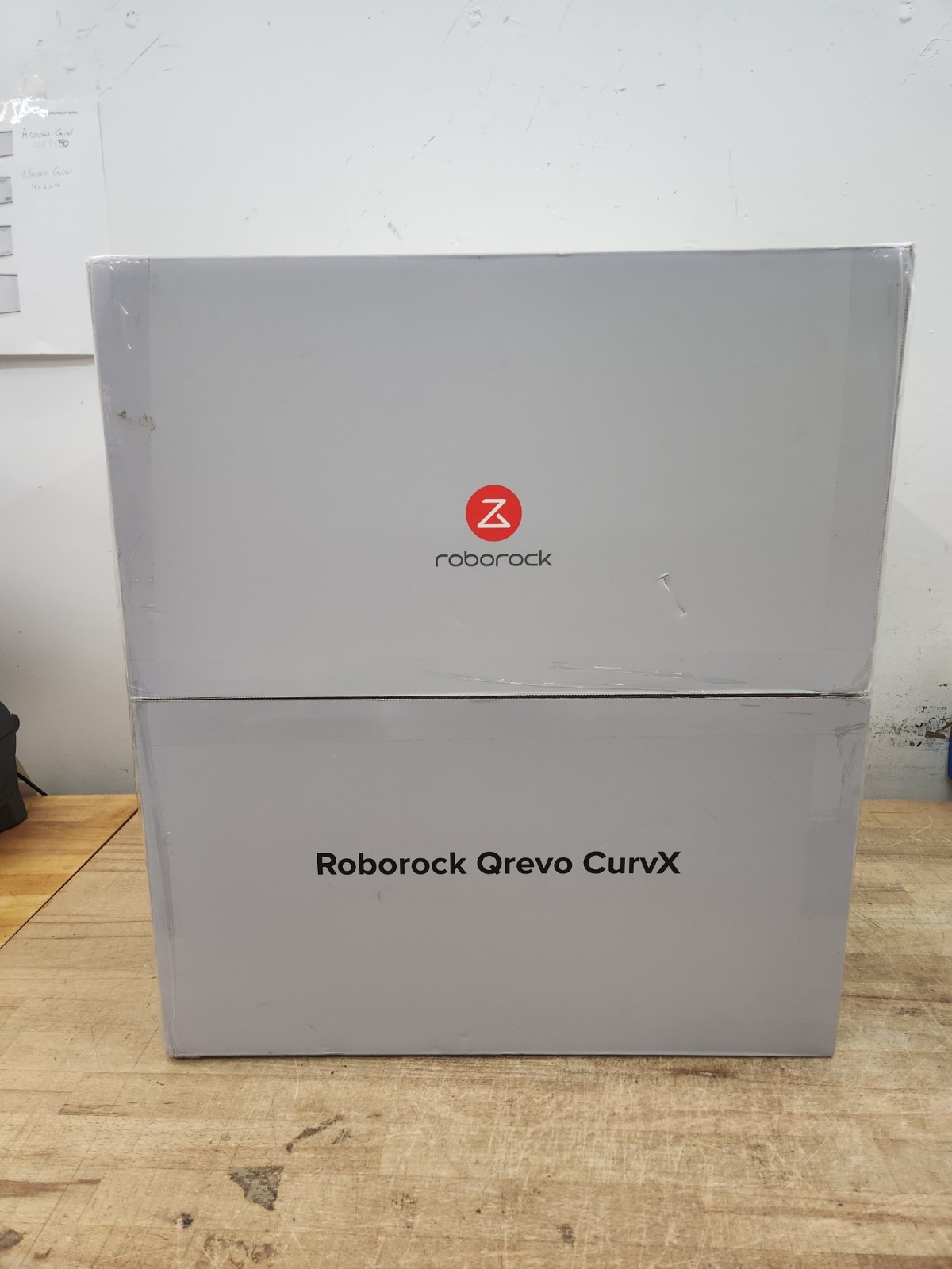 Roborock Qrevo CurvX Robot Vacuum Cleaner & Fill Dock (QRCX01-01) -NEW/SEALED-