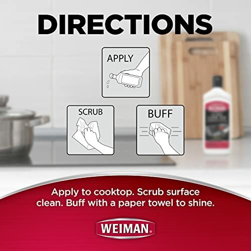 Glass Ceramic Stove Top Cooktop Surfaces Cleaner Scraper Cleaning And Polish Kit