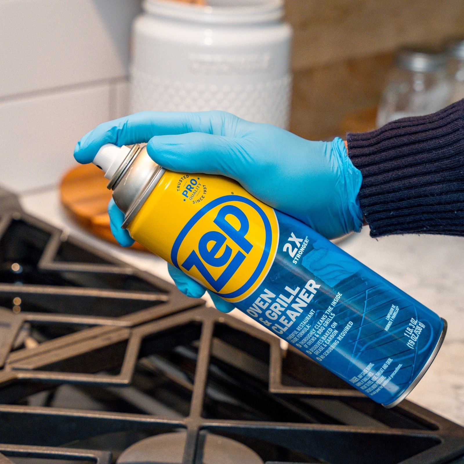 (4 Pack) Zep Heavy-Duty 19 oz Oven Grill Cooktop Cleaner Tough Grease Remover