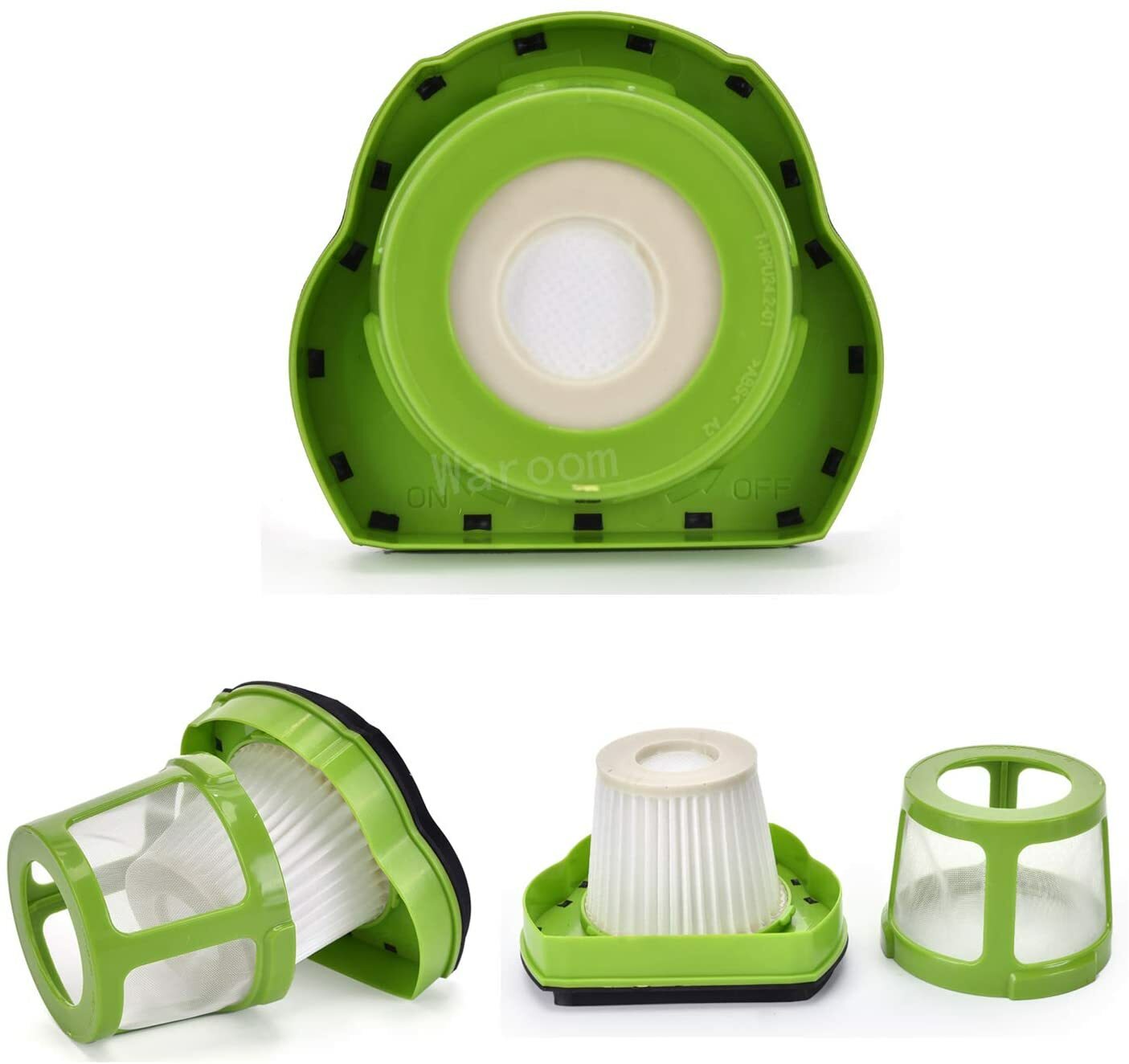 4Pack Replacement Vacuum Filter for Bissell 1782 17823 Pet Hair Eraser Hand Vac