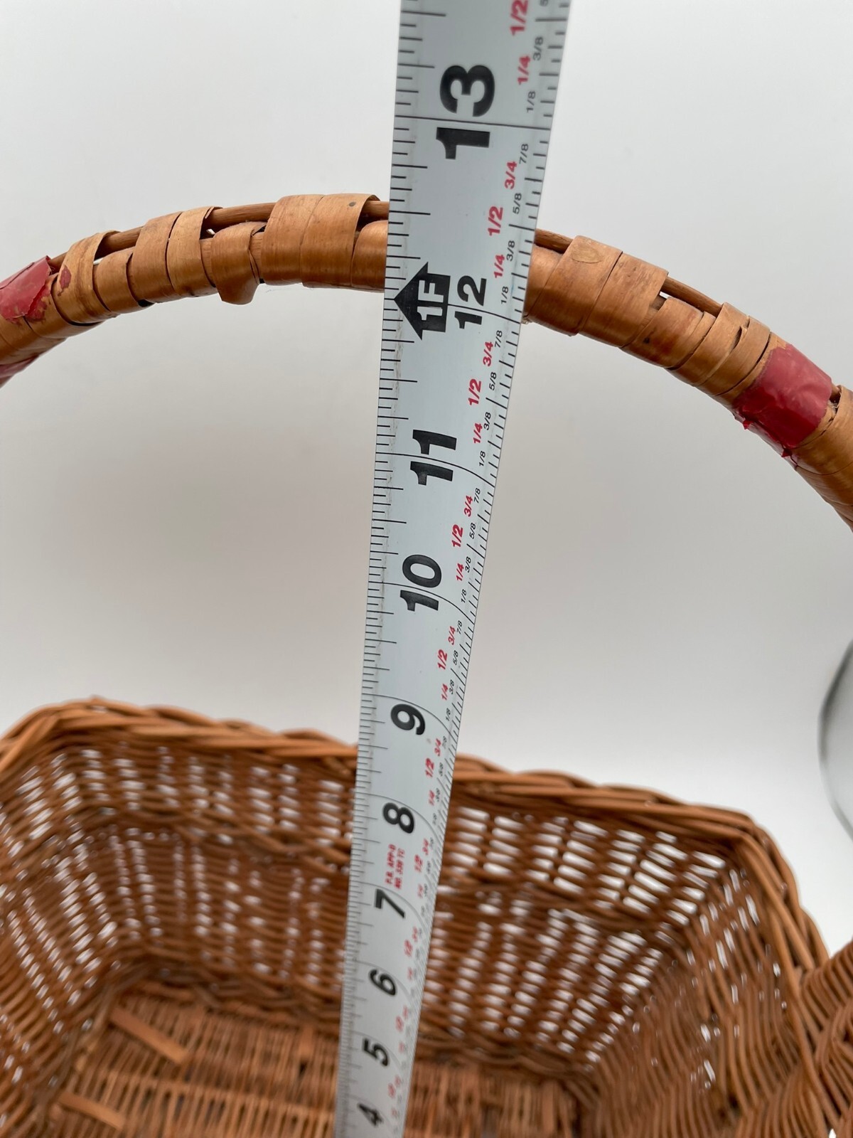 Vintage Wicker Basket-See Description!