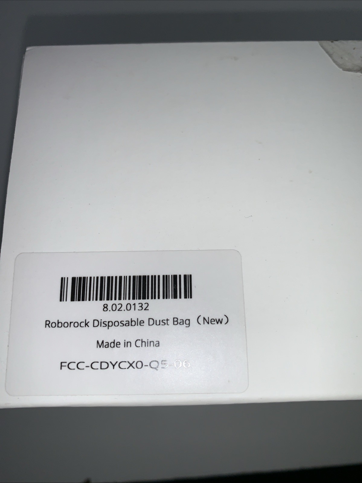 Roborock Disposable Dust Bag Replacement Model: SDCD03RR 6 Replacement Bags New