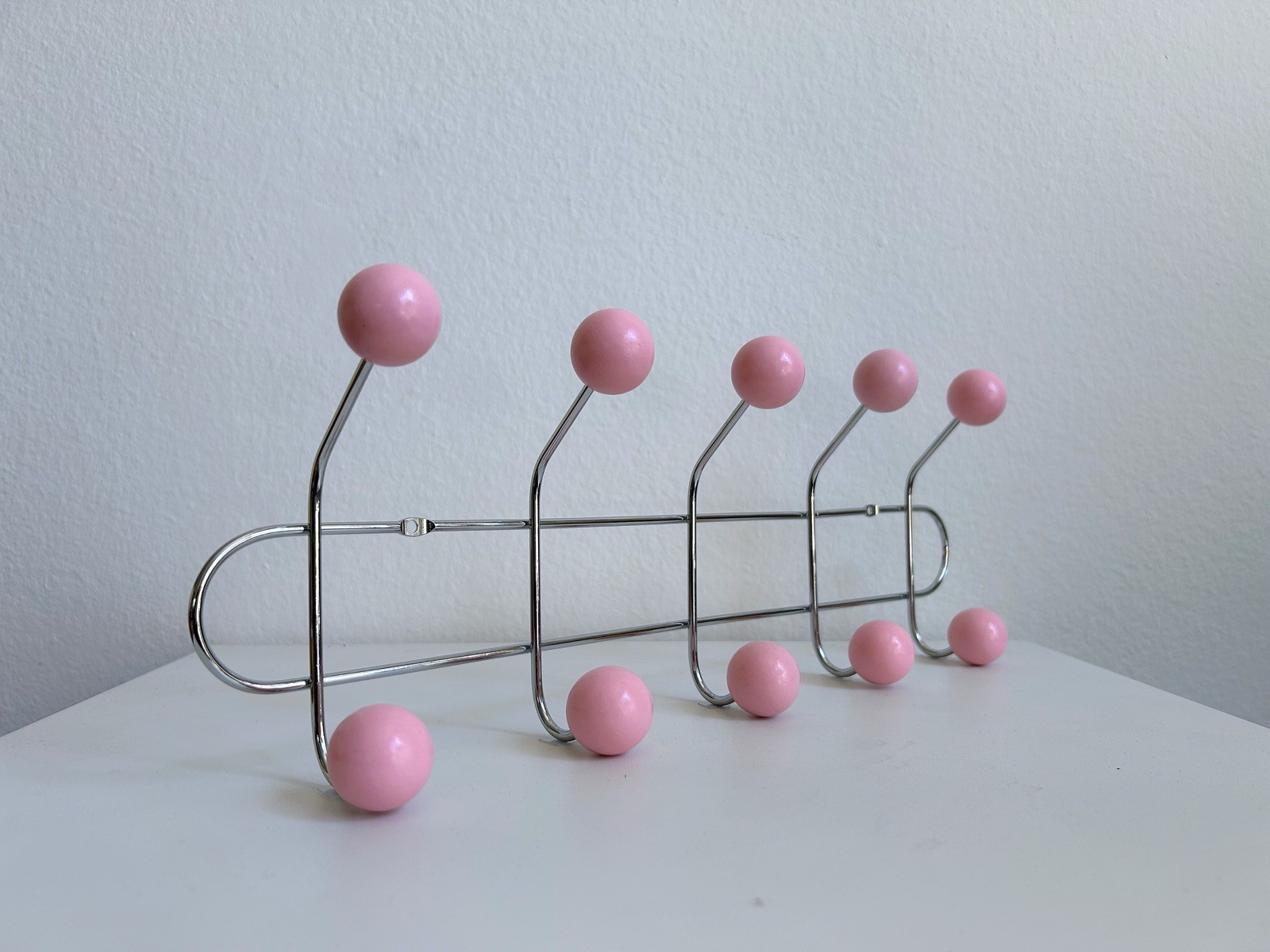 Mid Century Hooks Coat Rack Entryway Organizer Modern Minimalist Wall Art Decor