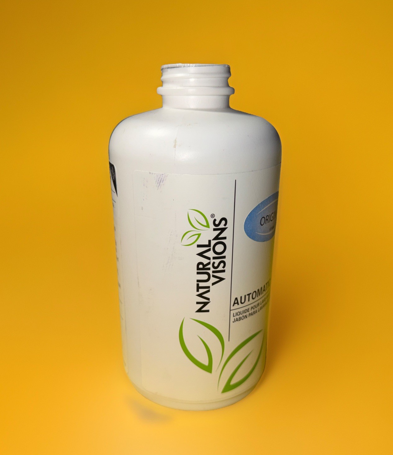 Natural Visions Original Automatic Dish Gel 1 Liter (33.8 fl Oz) Sealed.