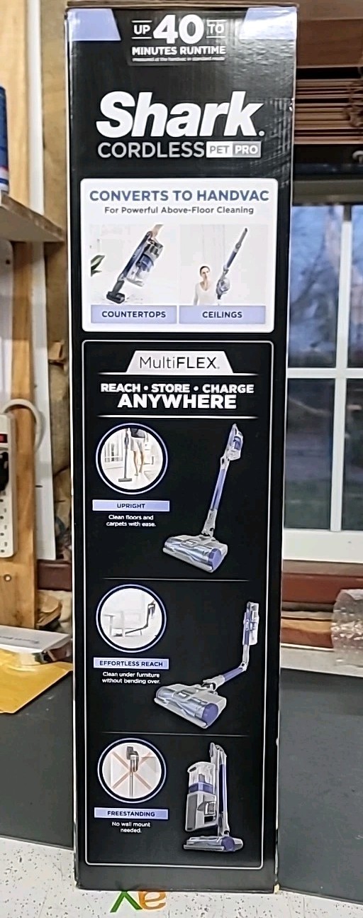 Shark iZ340H PET PRO CORDLESS STICK VACUUM CLEANER MULTIFLEX BRUSHROLL Brand new
