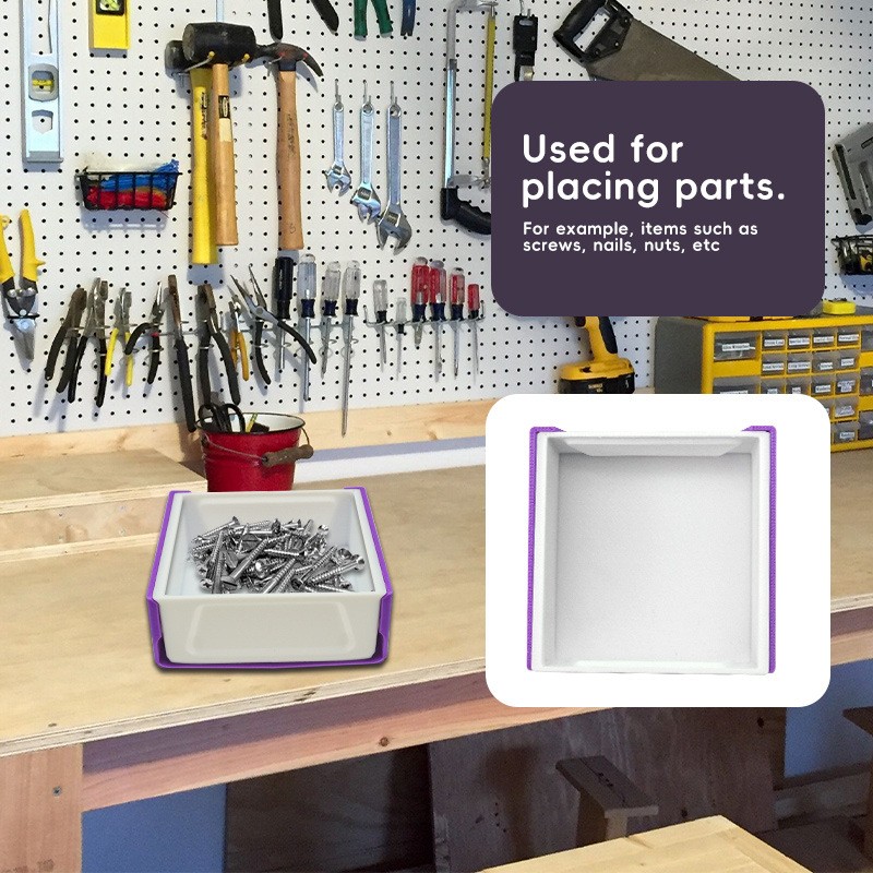 Durable Clear Portable Shatterproof Water-Resistant Dust-Proof Parts Storage Box