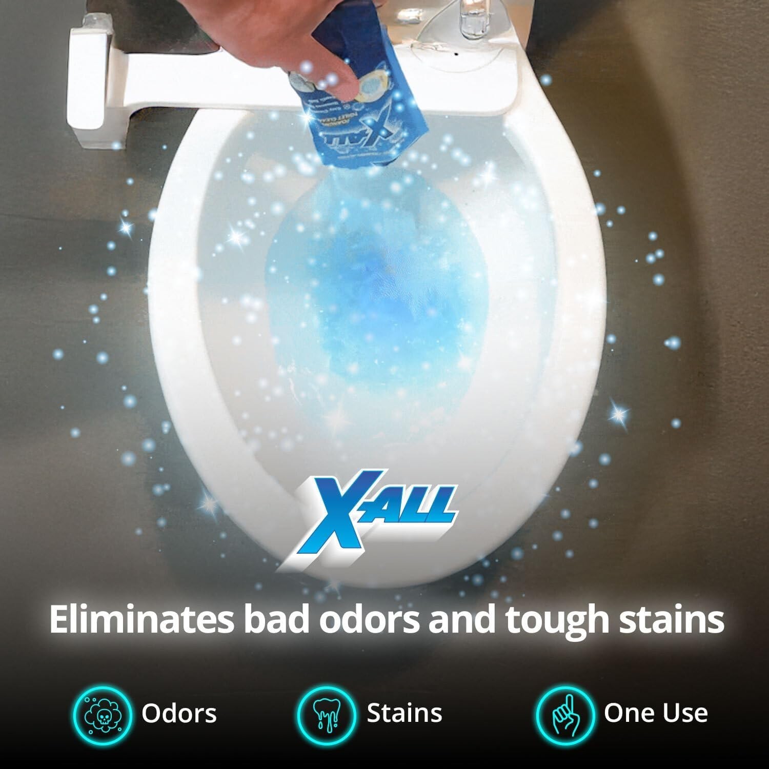 Deep Clean Your Toilet Effortlessly – 2 Pack Foaming Cleaner Powder, Fresh Scent