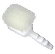 Better Brush Products Soft Nylon Utility Brush, 8″ White Foam Block,12 Pack