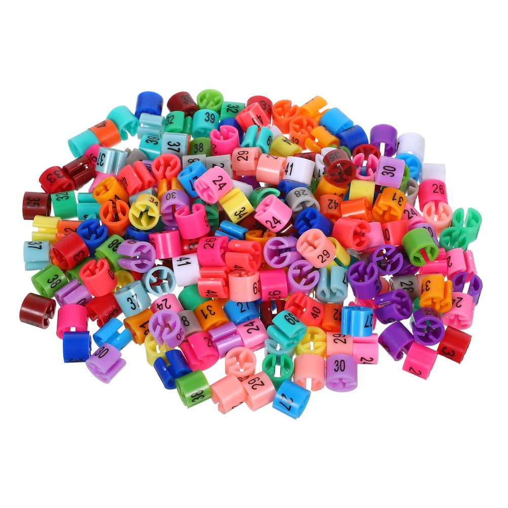 180 Pcs Hanger Size Tags Number Clothes Markers Circular Hardware Accessories