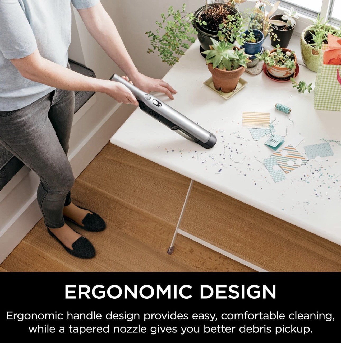 Shark WANDVAC Cordless Bagless Handheld Vacuum w/ Dock, Pet & Crevice Tools
