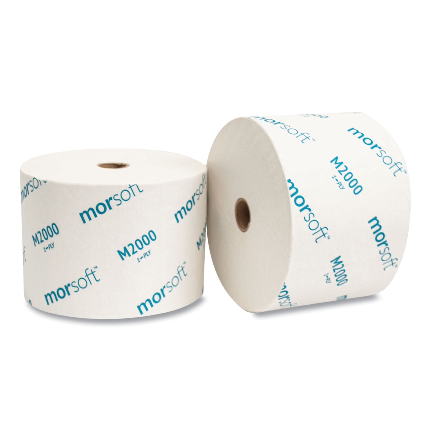 Morcon Paper Morsoft Millennium Bath Tissue, 1-Ply, 3 7/8 x 4 1/4, 2000 Sheets/R