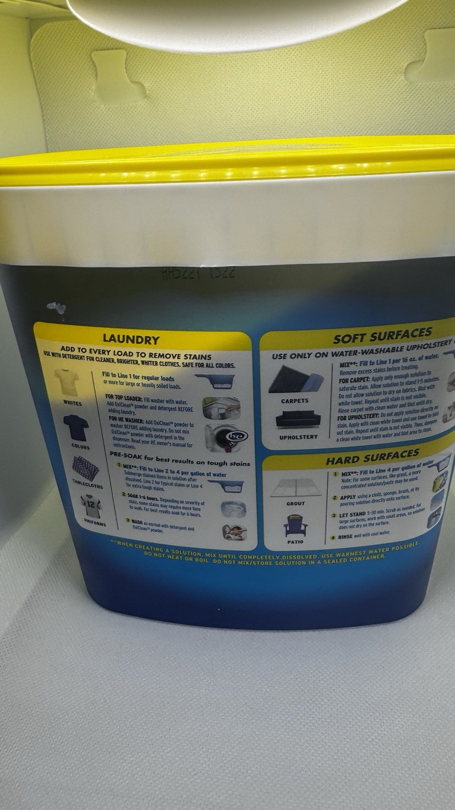 OxiClean Versatile Stain Remover Powder 5 Pound – New