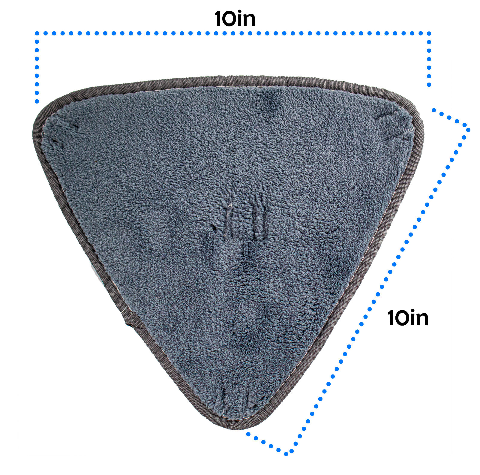 4 Mop Pads For 360 Adjustable Cleaning Mop Triangle Wet Dry Self Wringing Mop