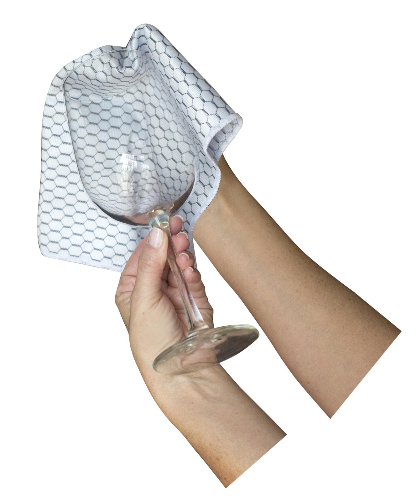 Casabella Lint Free Microfiber Cleaning Cloths 12X14 Set Of 2 For Glass Mirrors