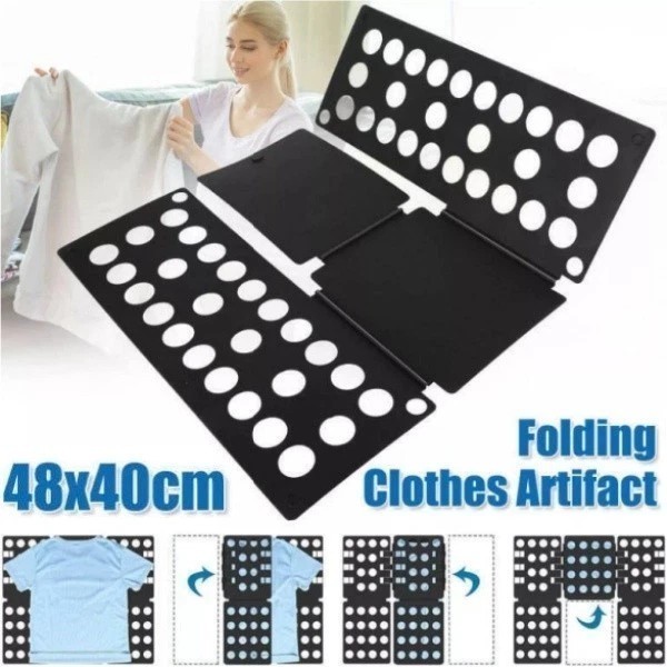 Adjustable T Shirt Clothes Fast Folder Folding Board Laundry Organizer for Child