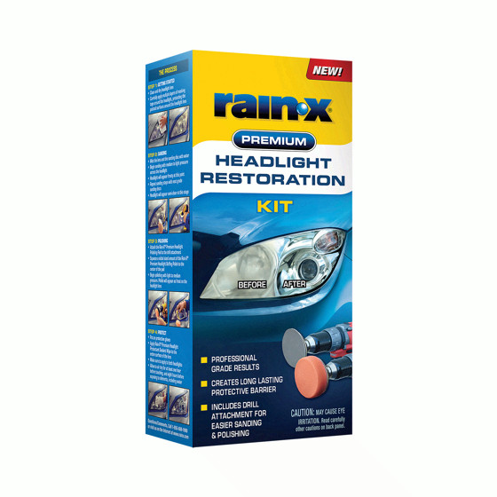 Rain-x Premium Headlight Restoration Kit – 610153