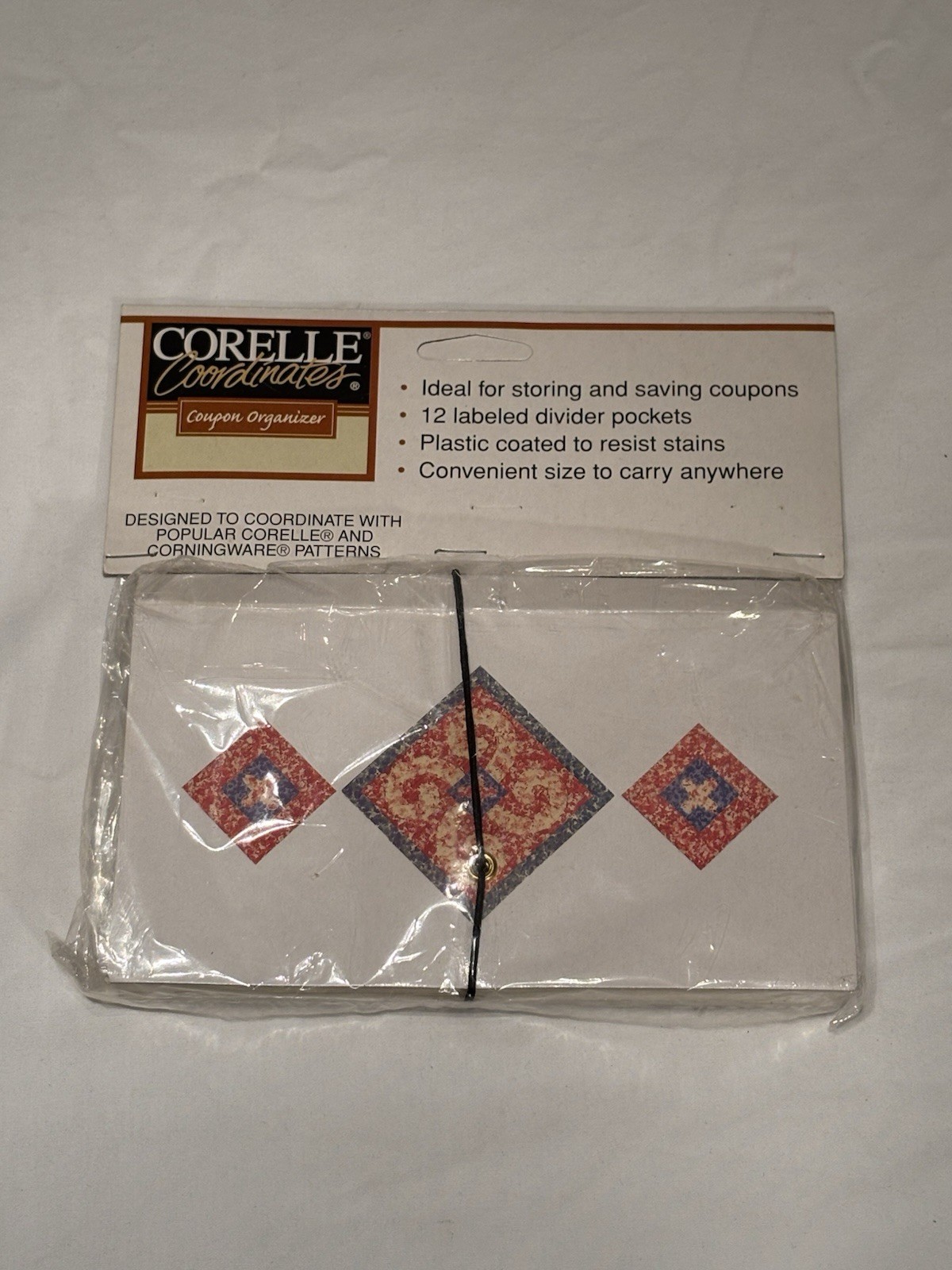 Corelle Coordinates Coupon Organizer Storage Of 12