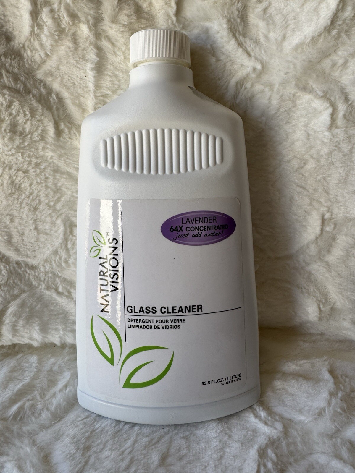 Natural Visions Glass Cleaner (Lavender) 33.8 oz 64x Concentrated