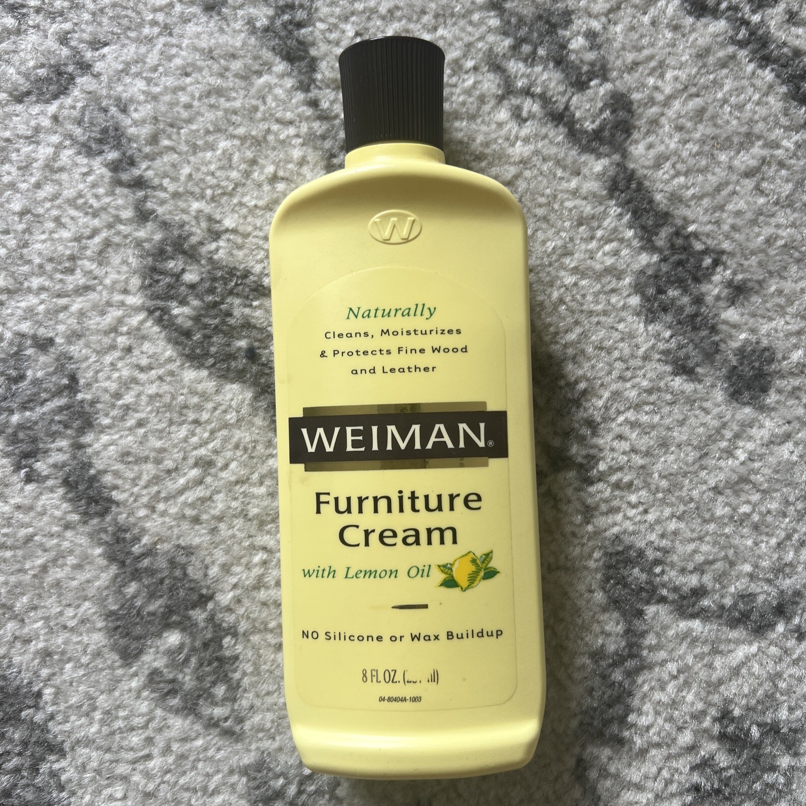 Weiman Furniture Cream with Lemon Oil, 8 fl oz. Discontinued HTF 75% Full Vtg