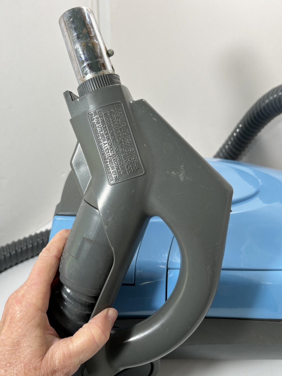 KENMORE HEPA Bagged Canister Vacuum Model 116 BODY w/3 Attachments/Hose – READ