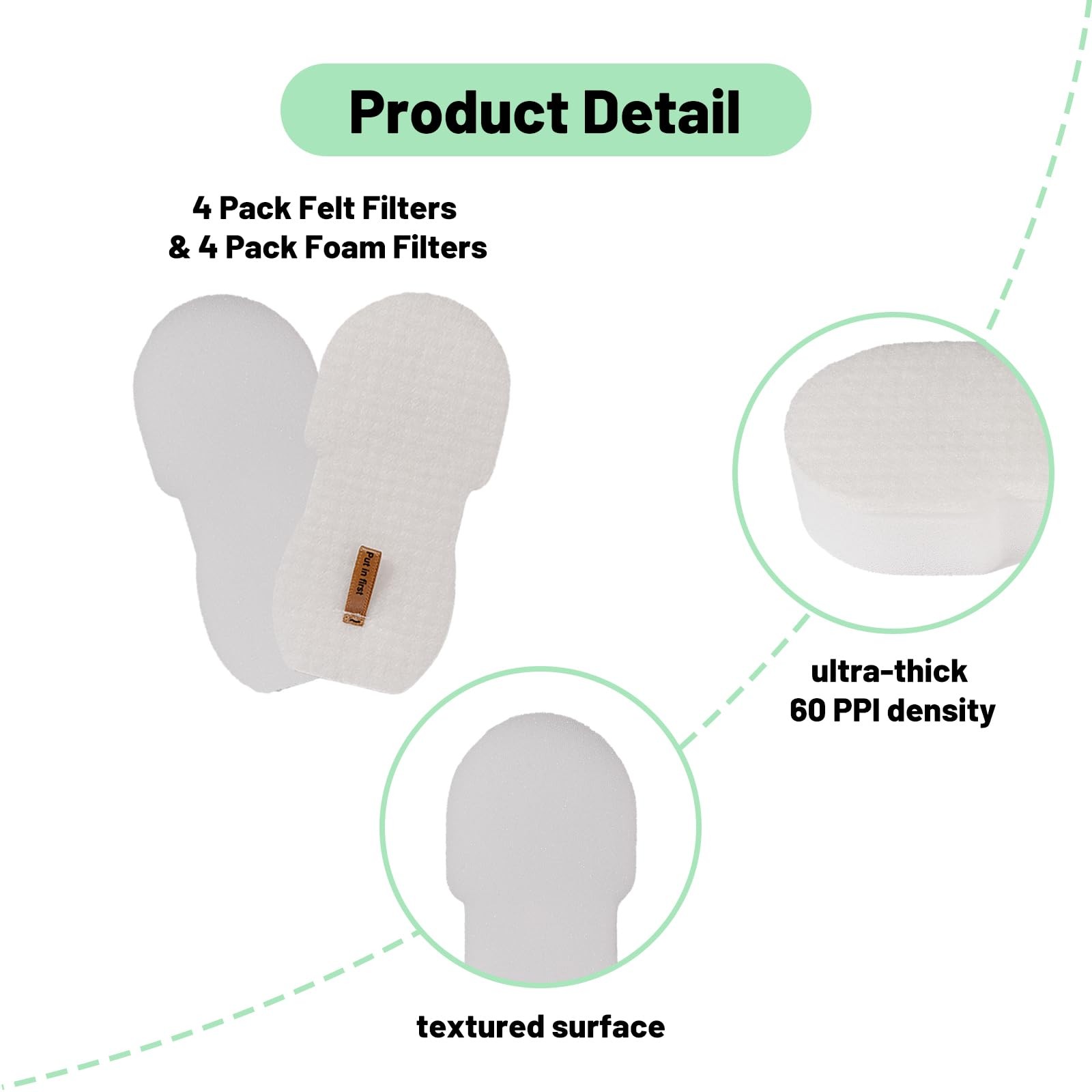 Replacement Filter for Shark HZ3002 HZ3000 Stratos Ultralight Corded Stick Va…