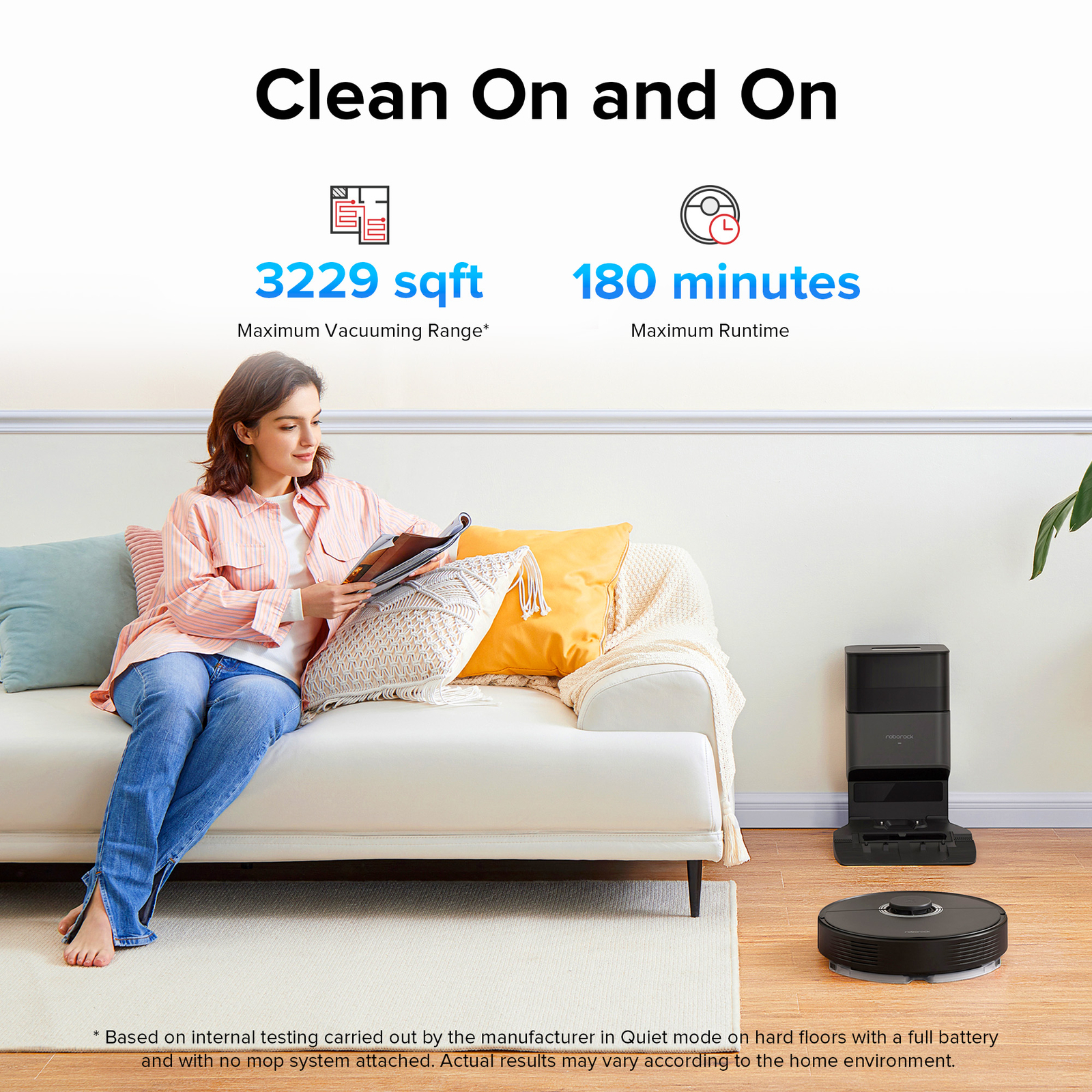 Roborock Q7 Max+ Self-Emptying Robot Vacuum Cleaner – Certified Refurbished