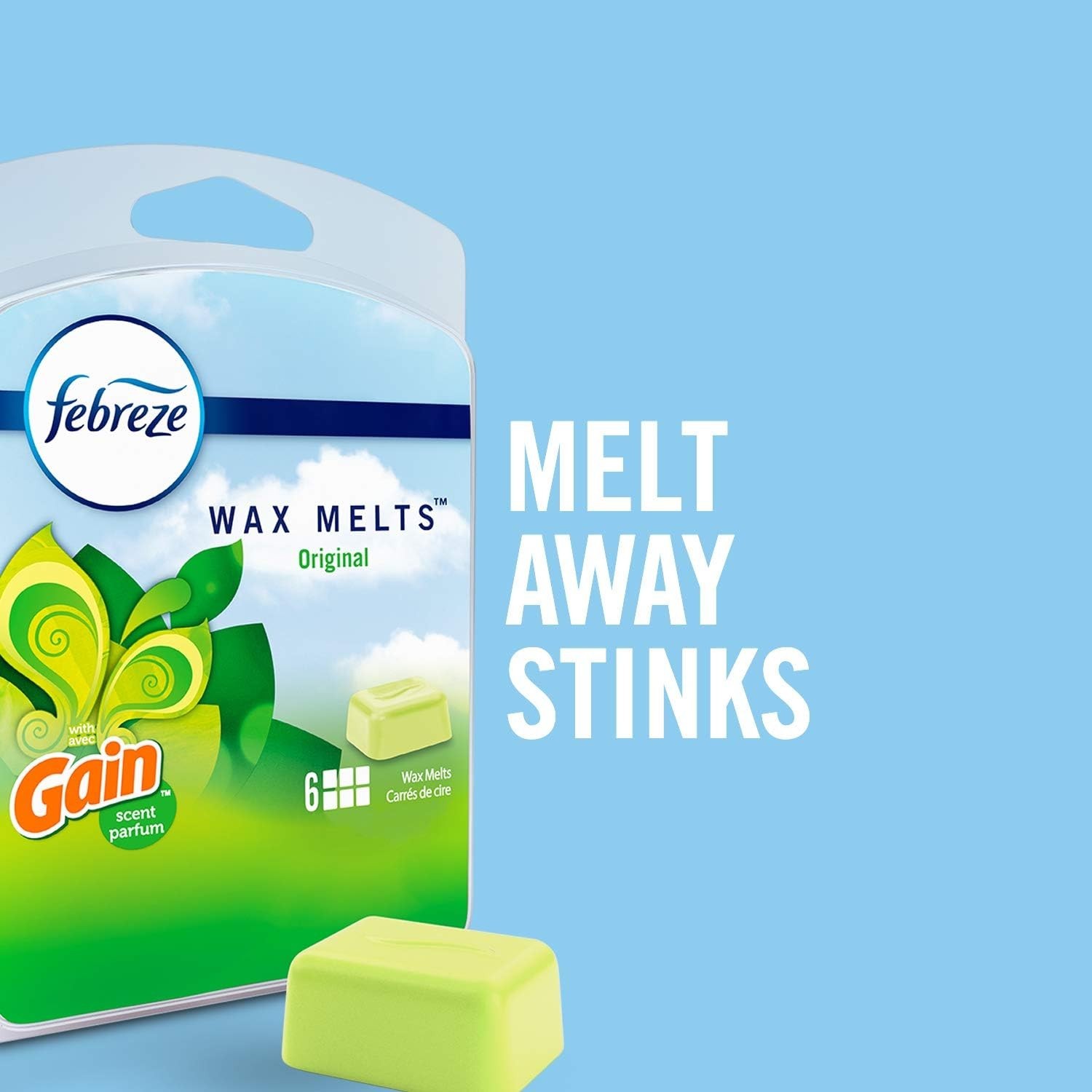 LOT OF 4 Febreze Wax Holiday Melts 6 each, 2 Pine, 2 Cranberry, 24 melts total