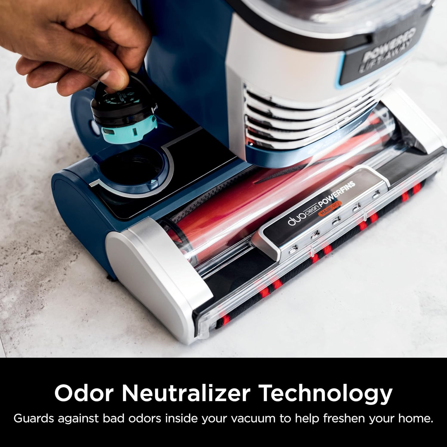 Shark Stratos Upright Vacuum with DuoClean, HairPro & Self-Cleaning Brushroll