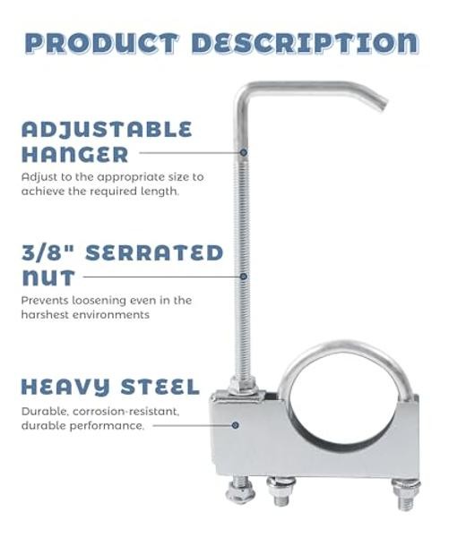 Exhaust Hangers,Car Accessories Universal Exhaust Hanger,Heavy Duty 2.5 Inch