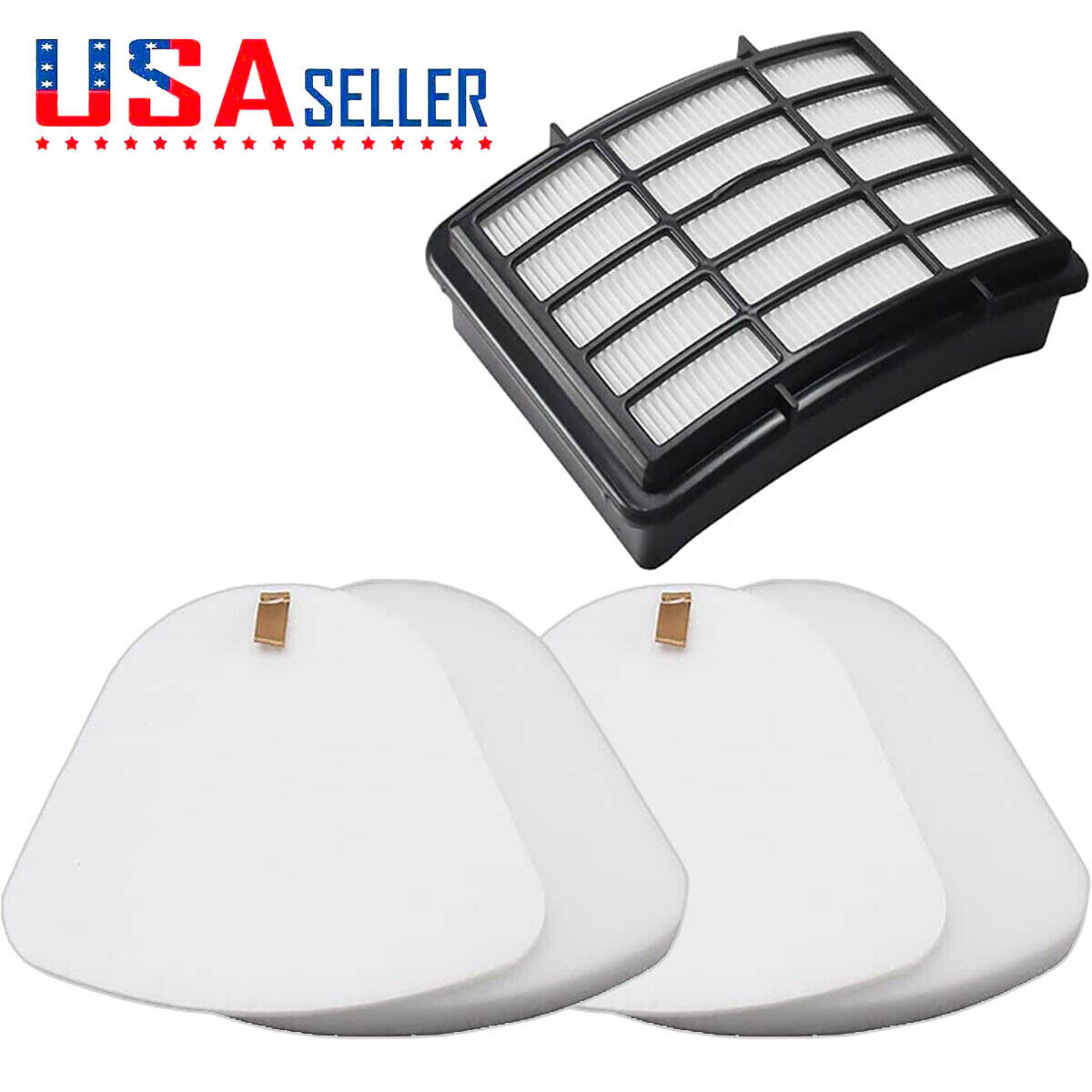 Filter Kit For Shark Navigator Lift Away Vacuum NV350 NV360NV370 XFF350