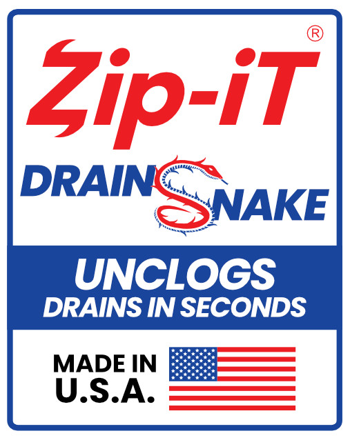 ZIP-IT (12 PACK) Clog Removal Drain Snake Cleaner Unclog Your Sink, 25 inch Lg
