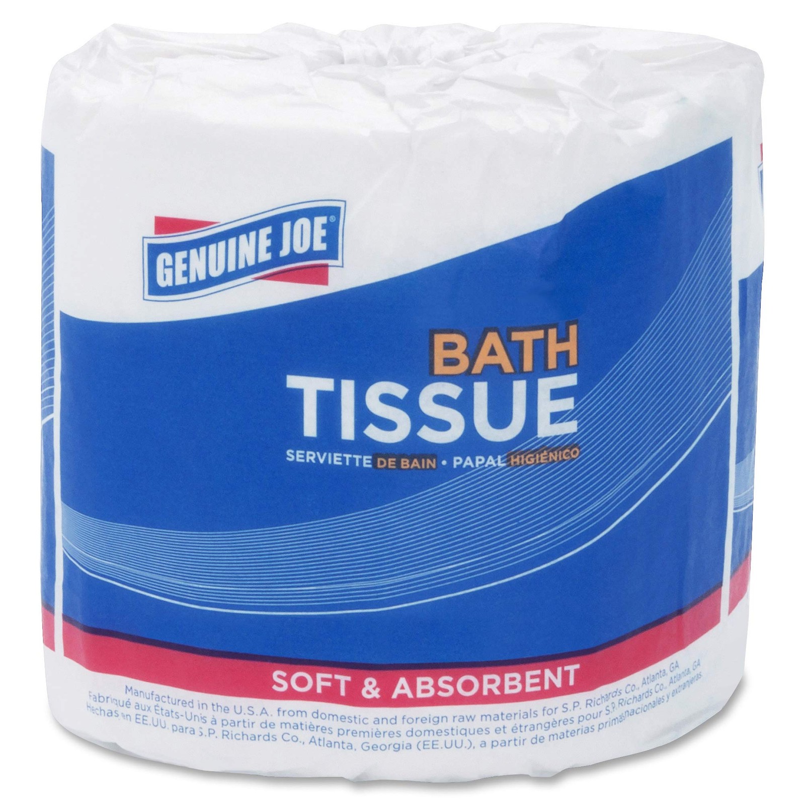 Standard Bath Tissue, 4″ x 4″, 2-Ply, 550 Sheets/Roll, 80 Count