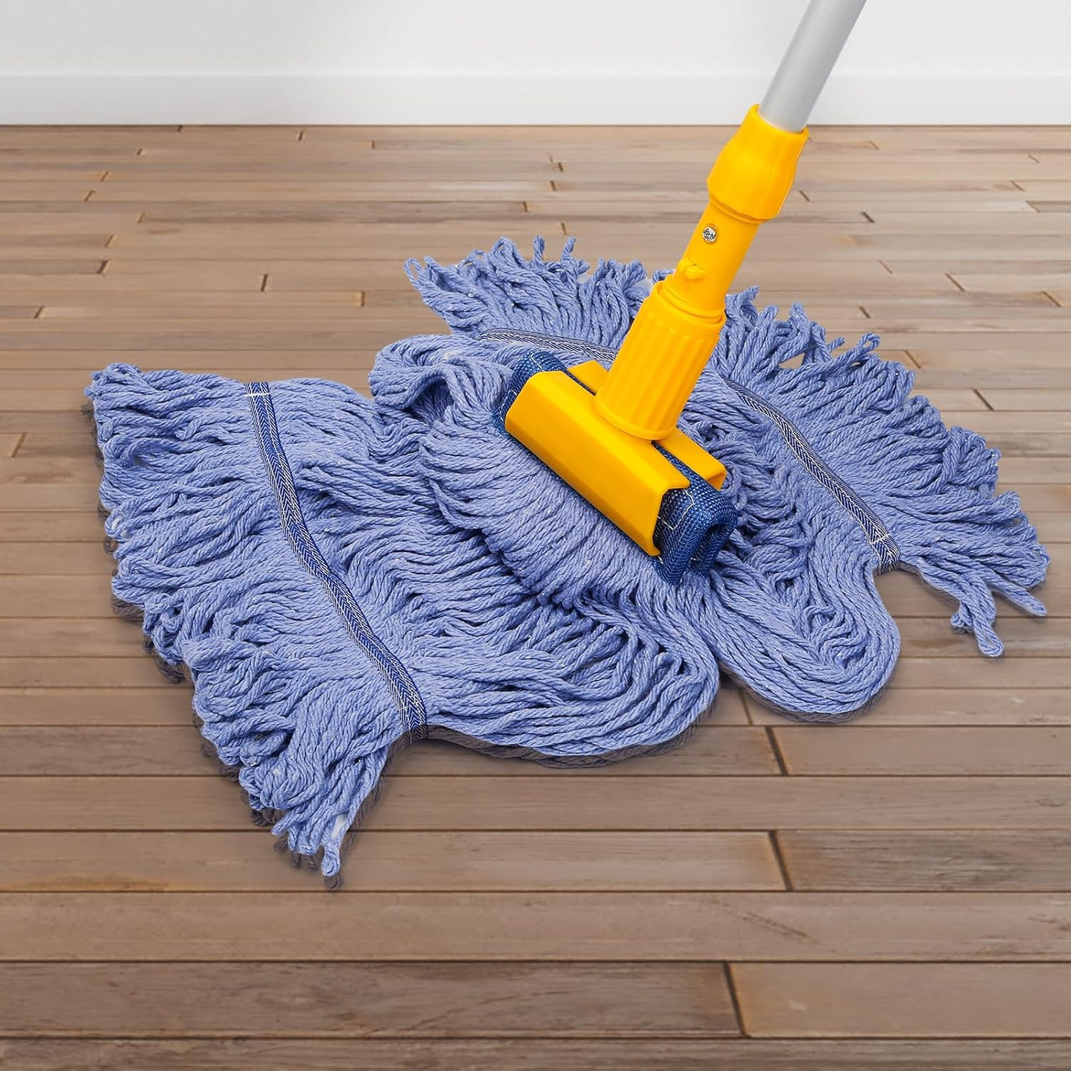 2 Pack Mop Head Replacement, Cleaning Heavy Duty Mop Head Commercial Replacement