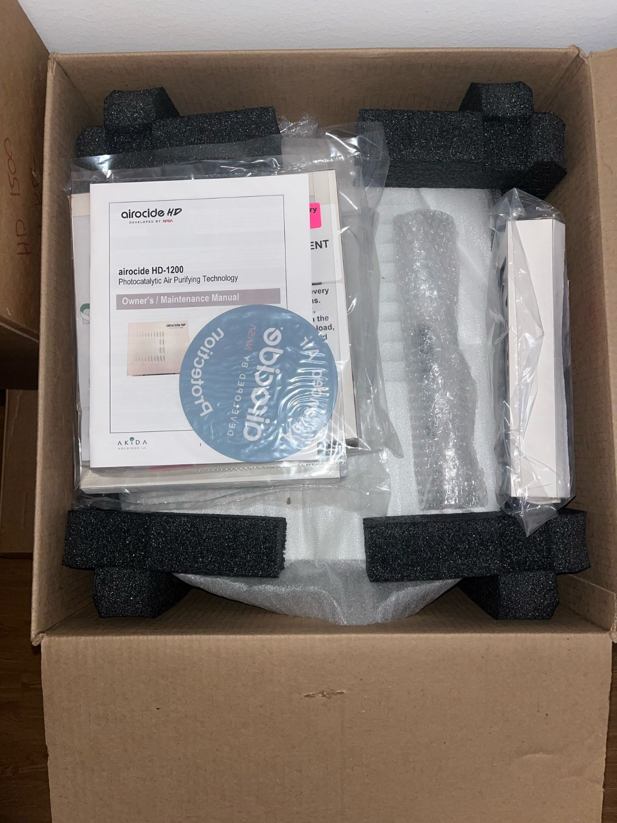 Brand New Airocide HD-1200 Air Purifier with 3 Filters (Retail $3500+)
