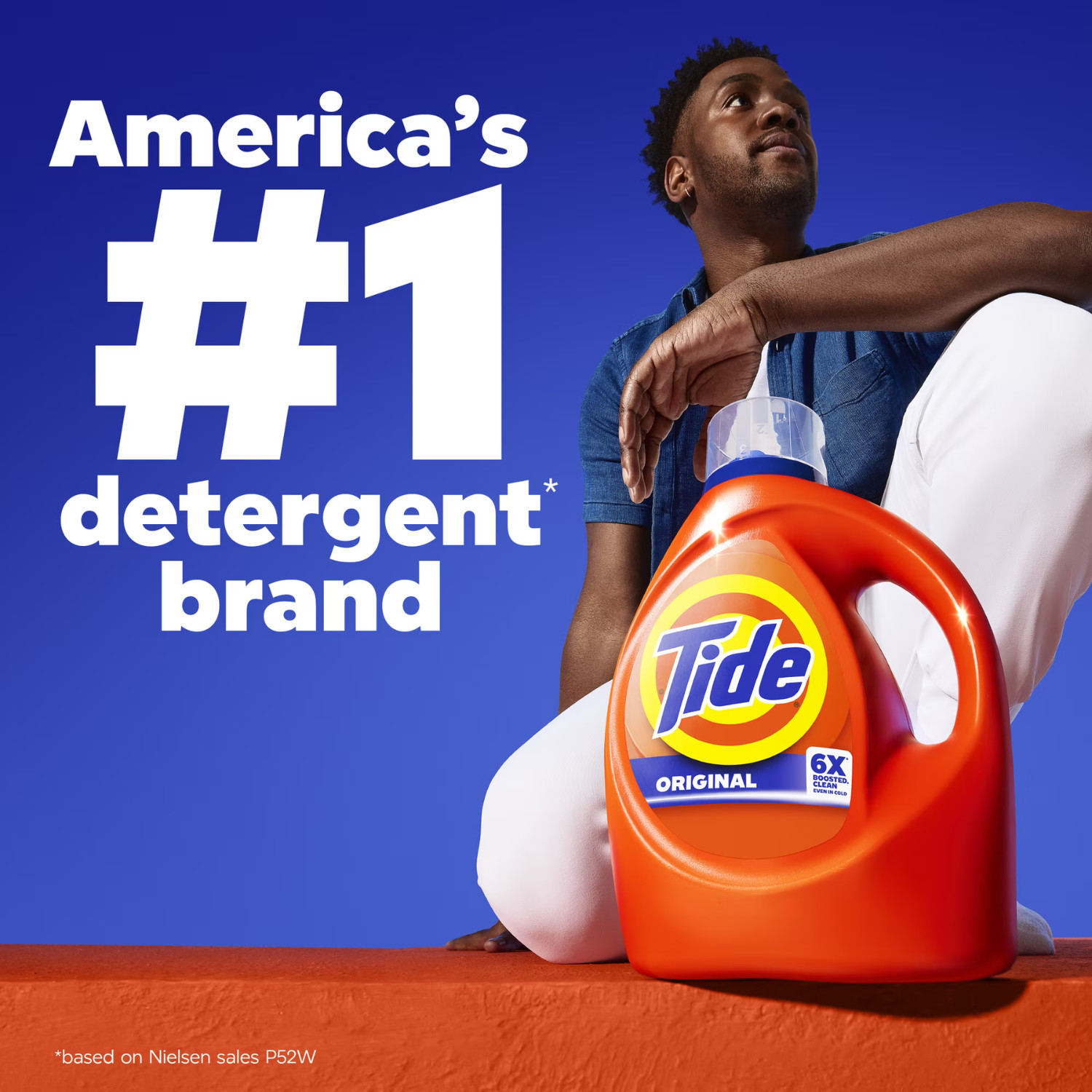 Tide Liquid Laundry Detergent Original 132oz 100 Loads HE Compatible, 2 Pack