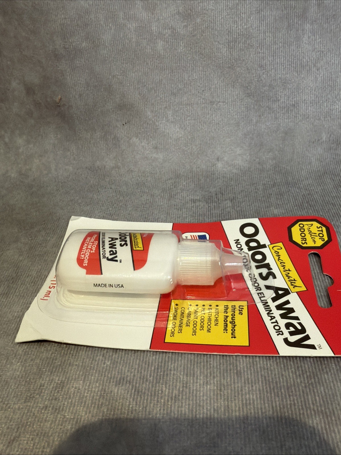 Odors Away Dropper Concentrated Odor Eliminator Neutralizer 1/2 fl oz Non-Toxic