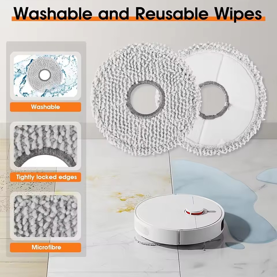 Replacement for Xiaomi Robot Vacuum X20+/X20 Plus Robot Vacuum Accessories Kit