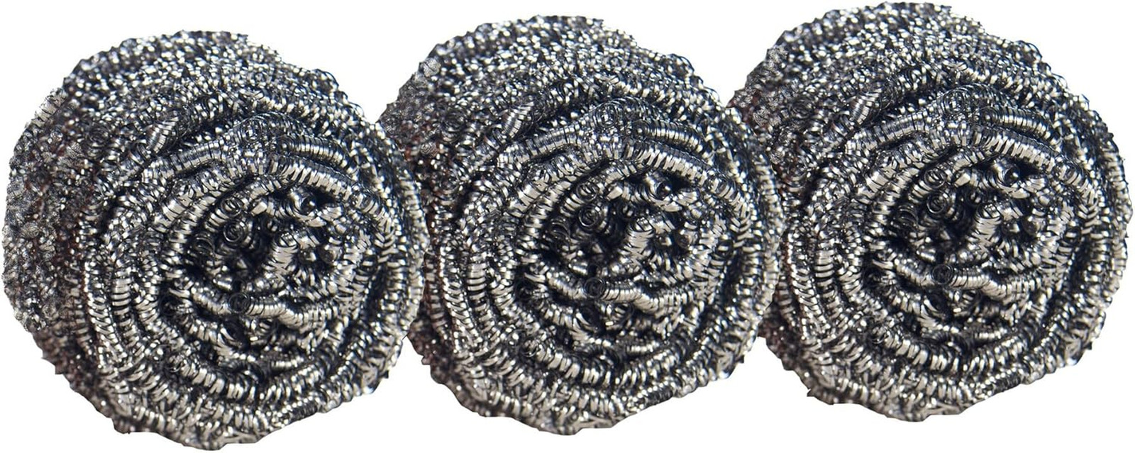 Scotch-Brite Stainless Steel Scrubbers, Ideal for Uncoated Cookware, 16 Scrubber