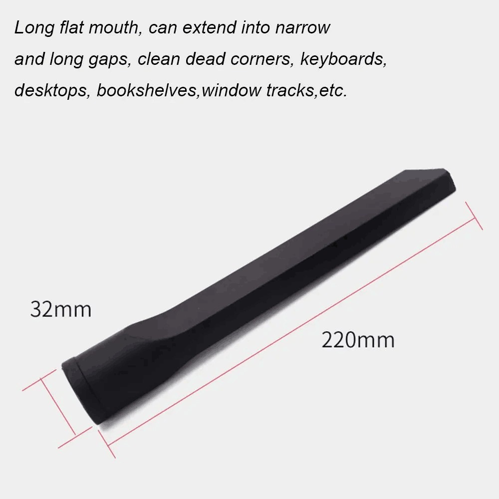 Household Cleaning Vacuum Attachments Crevice Tool Brush Nozzle Cleaner Kit