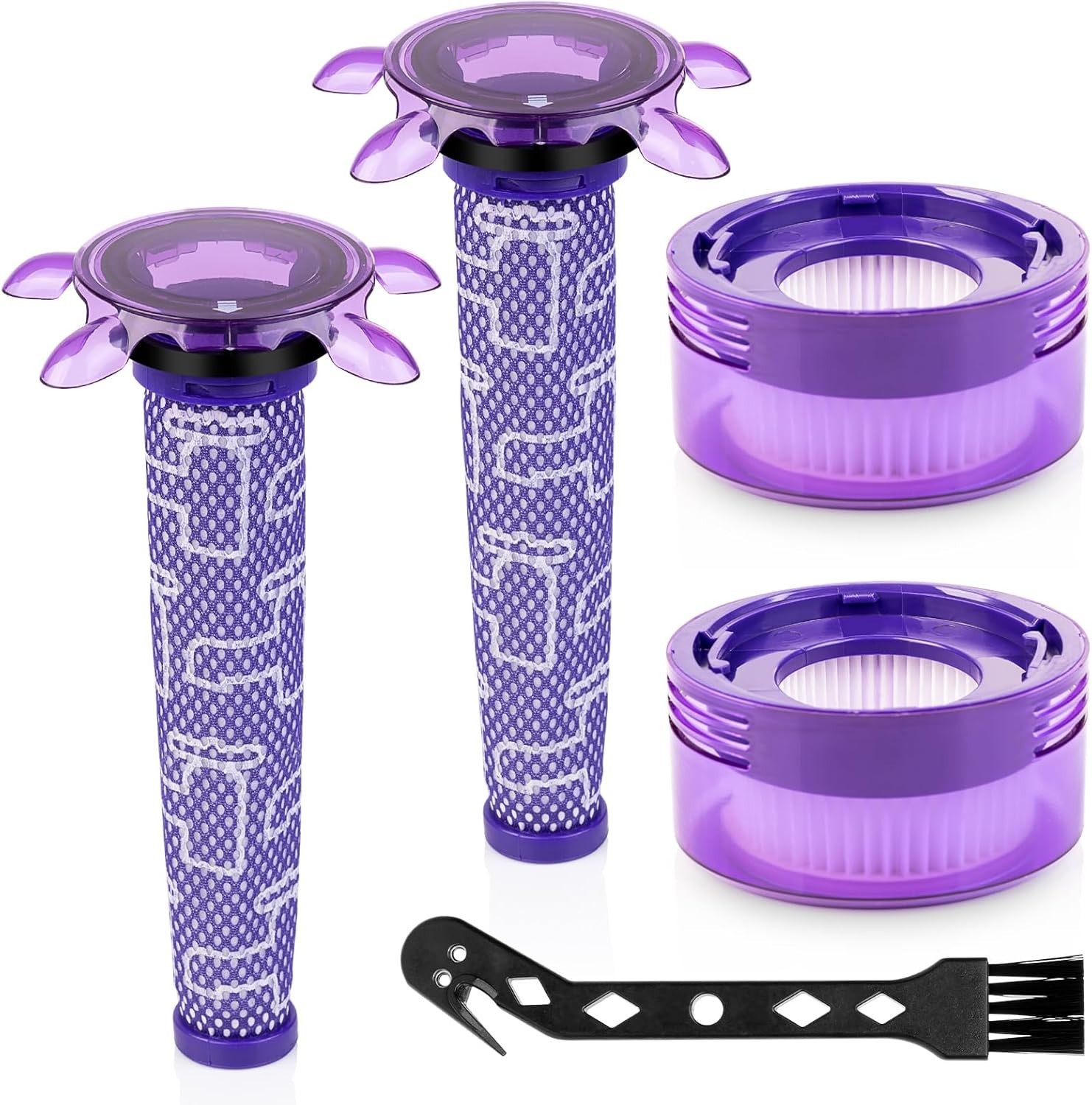 Upgraded V8 Filter Replacement Kit Compatible with Dyson V8 SV25 / V8 Animal …