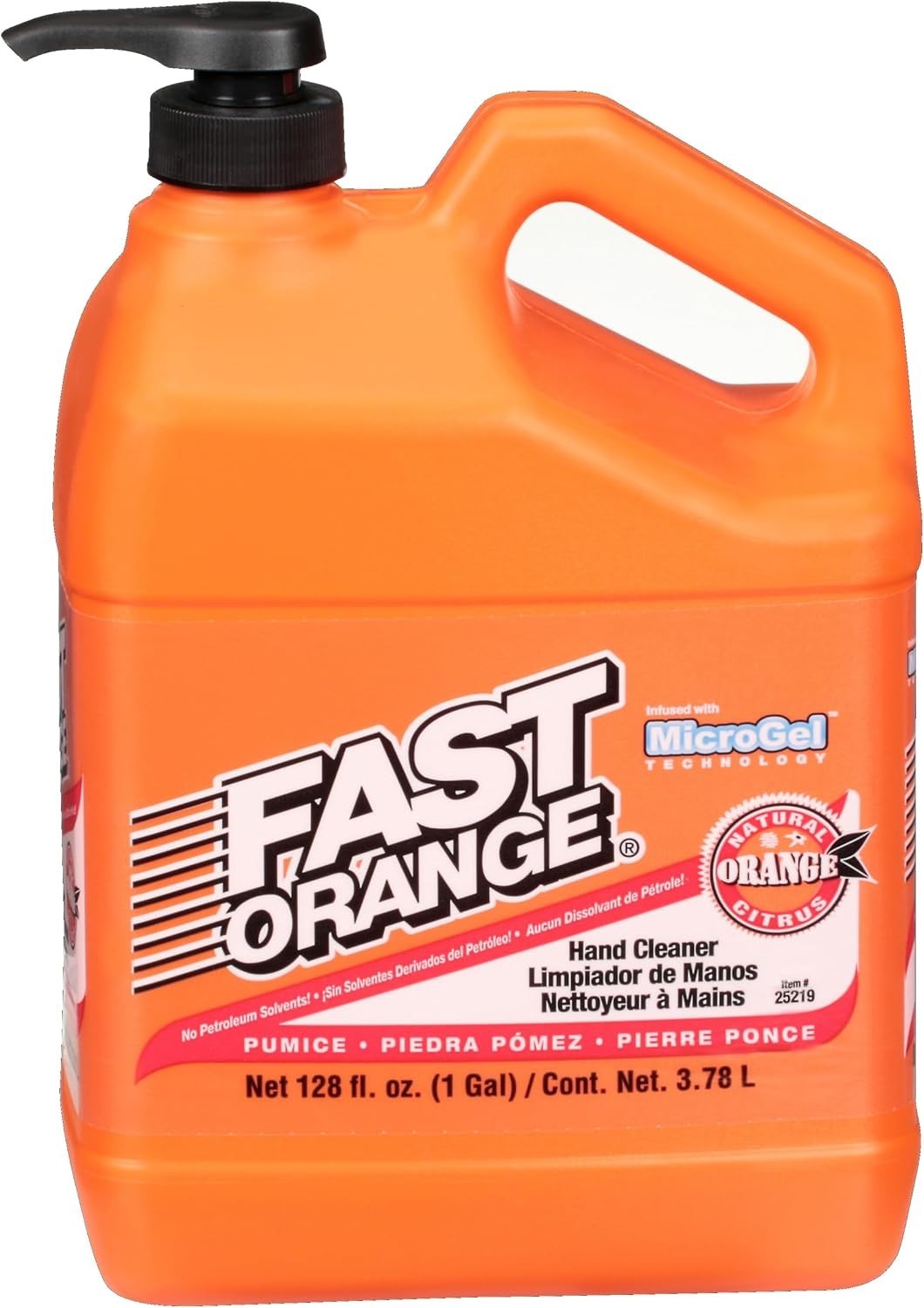 Permatex Fast Orange Pumice Hand Cleaner, 1 Gal