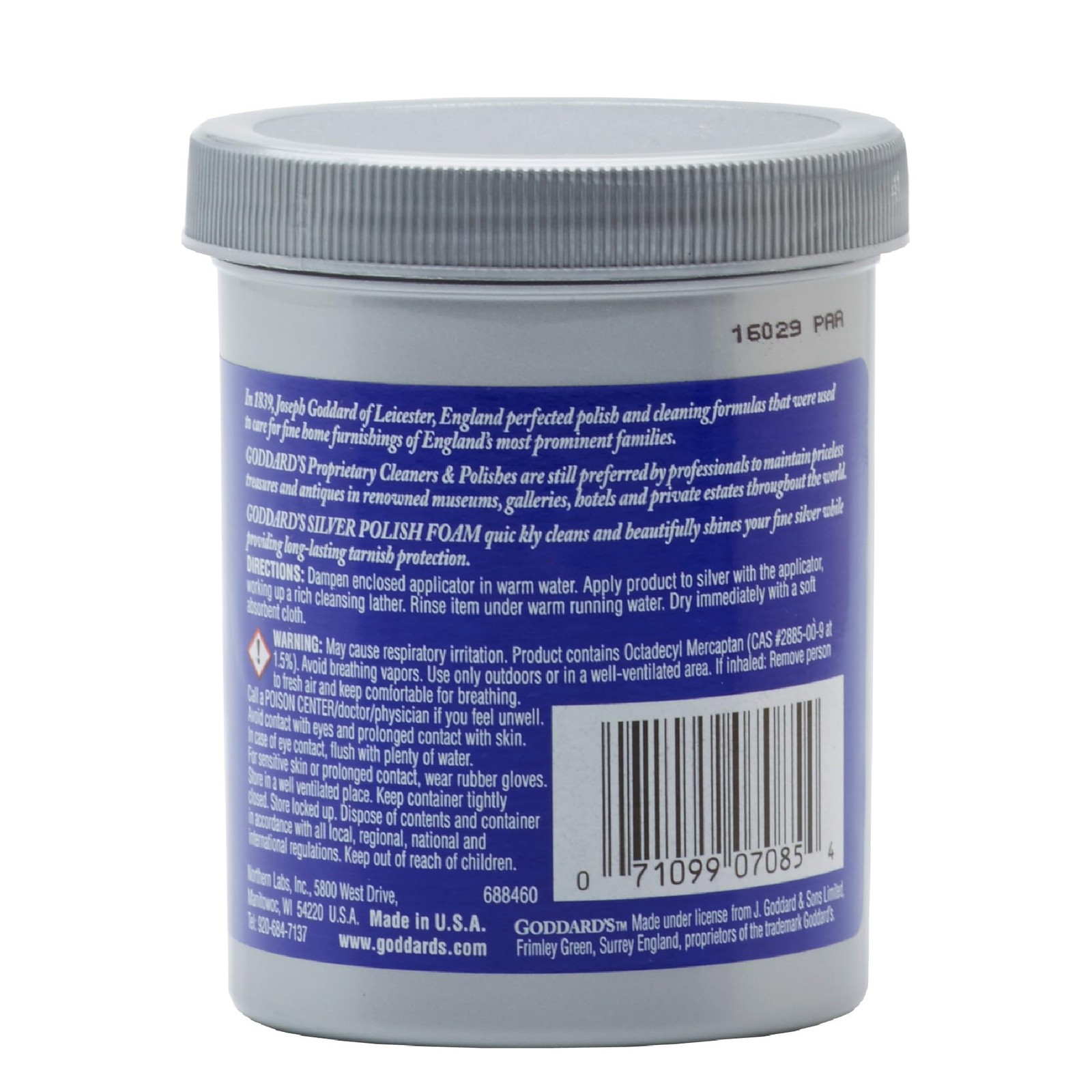 Goddard’s Silver Polish Foam – Silver Jewelry Cleaner for Antiques, Accessories,