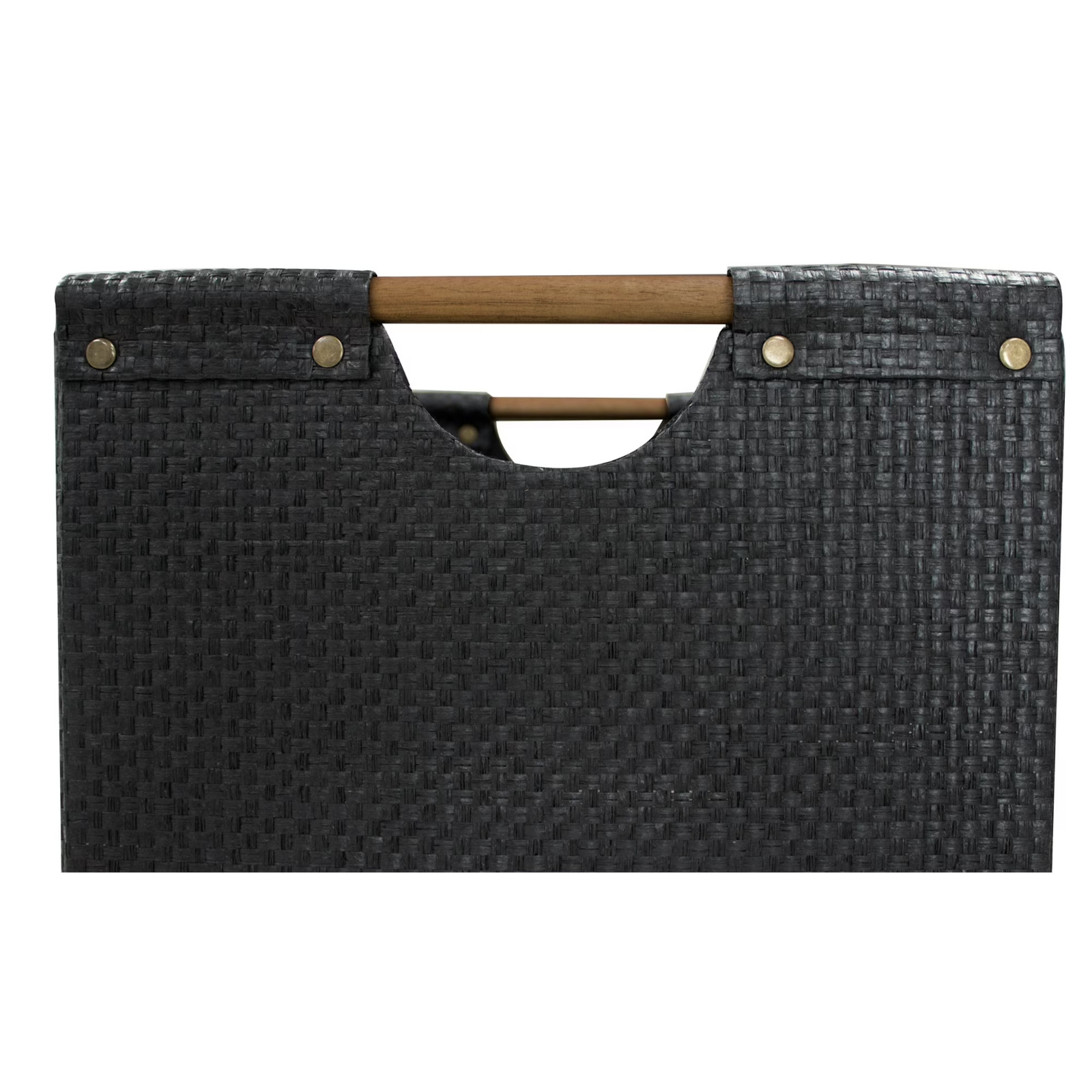 Better Homes & Gardens Fabric Cube Storage Bins (12.75″ x 12.75″), Black Woven,