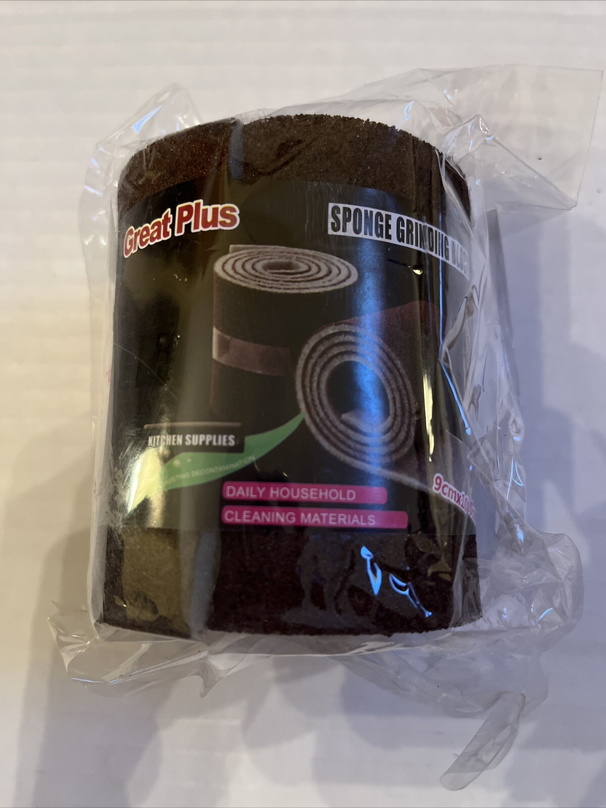 Psyllium Sponge Grinding Block 9 cm x 100 cm