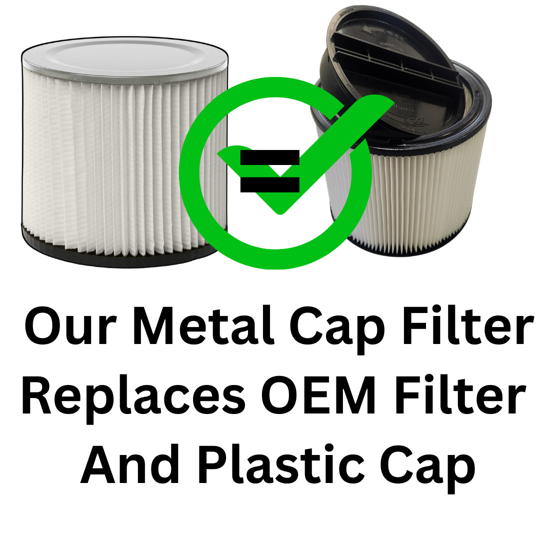VacBagsUSA Replacement Cartridge Filter for Shop-Vac® 5+ Gallon