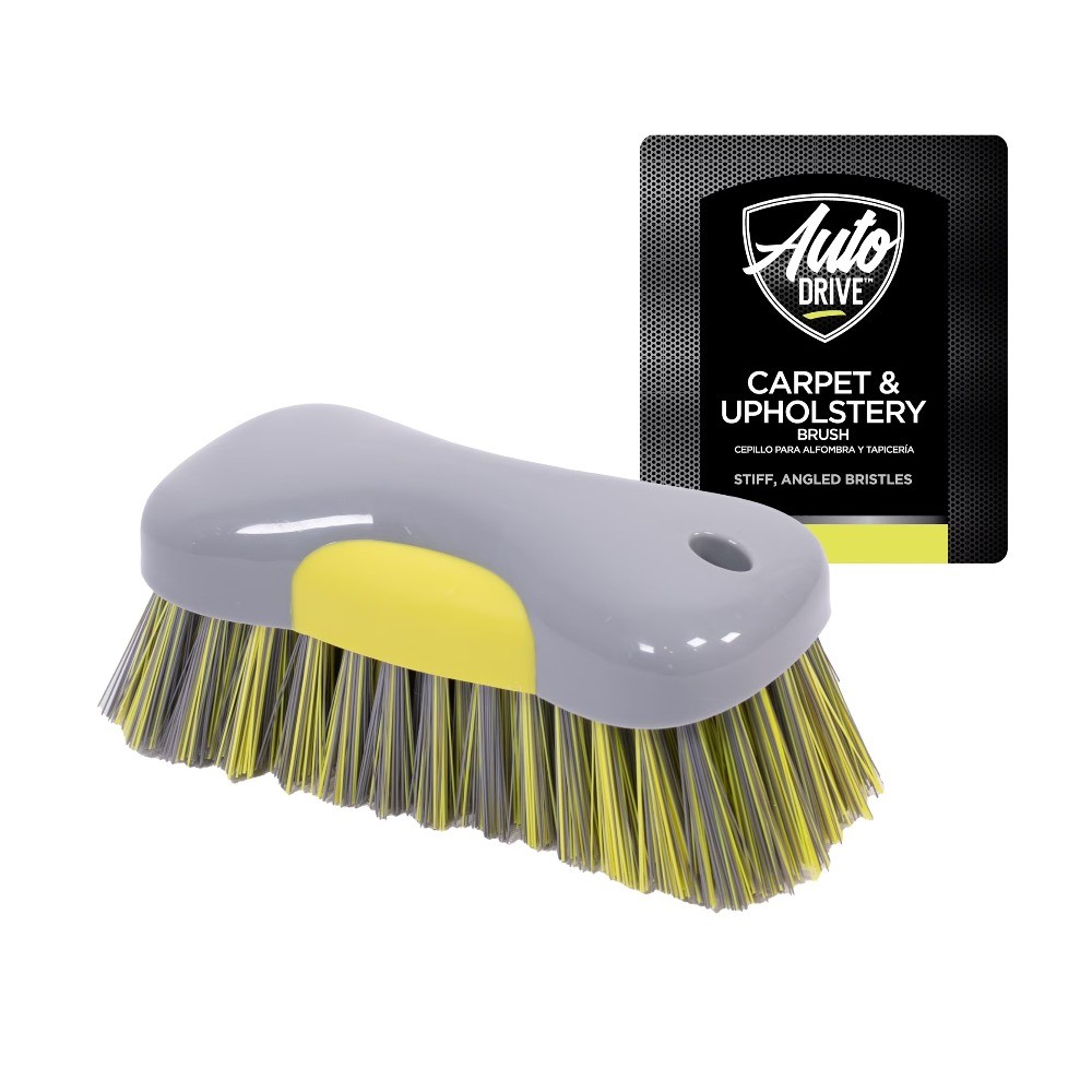 Stiff Bristle Scrub Brush for Carpet and Upholstery Cleaning