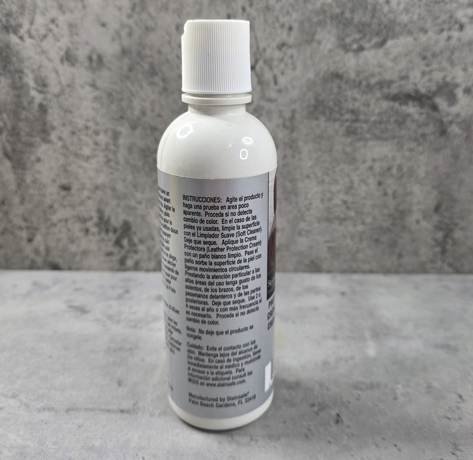 Stainsafe Leather Protection Cream Leather Care Furniture Master 8oz NEW Sealed