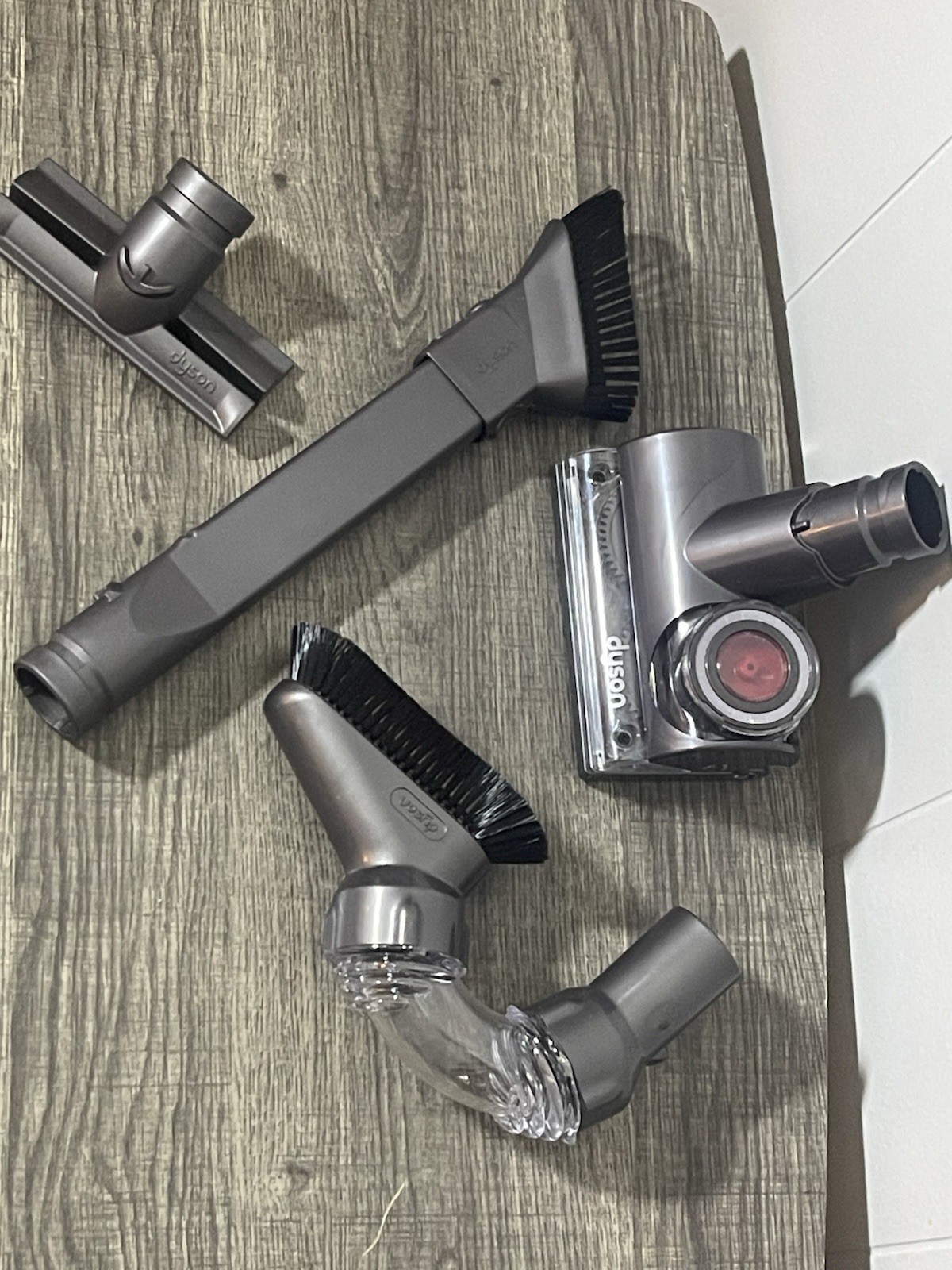 Dyson 5pc Vacuum Attachment Set Gray Plastic Tools for Dyson Animal