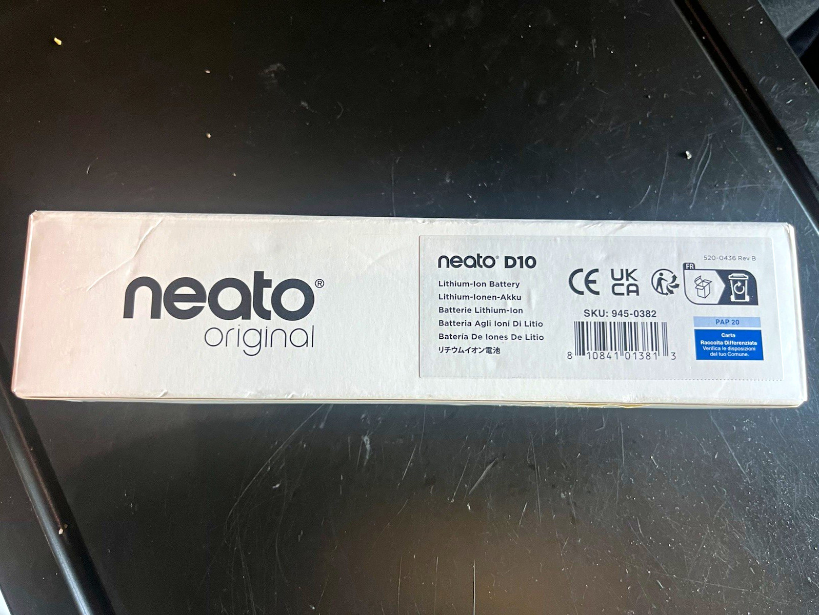 Neato Rechargeable Li-Ion Battery Pack 205-0026 for Neato D10 4200mAh